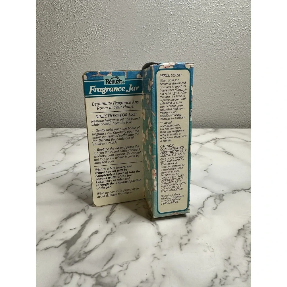 Renuzit Fragrance Jar‎ Only Refill. Jade Breezes. 1992. New In Box. 0.17oz